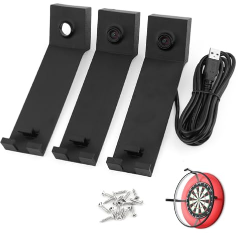 3 Pcs OV9732 Camera Mount for Target Corona Vision Lighting - No Drilling - Camera Bracket for Autodarts & Dartit Auto-Scoring System Camera System (Without Camera Module)