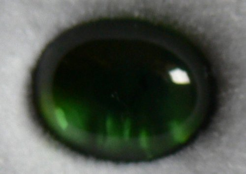 Unbekannt Turmalin Cabochon Gruen