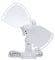 SEEKR Ultimate, 747DCWCS, Direct Wire 12V Compact Grill-less, Easy to Clean, 2-Speed Cabin Fan, 150/200 CFM 5.25 x 2.5 x 8.0, White