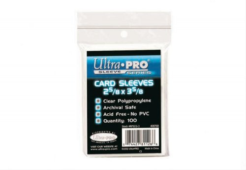 Soft Sleeves for Trading Cards (100 count) X 5 PACKS