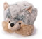Inware 6517 - Fußwärmer Wolf, beige/grau