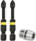 Dewalt DT70536T-QZ Impact Torsion 2 X Ph2 57mm and Magnetic Screwlock Sleeve