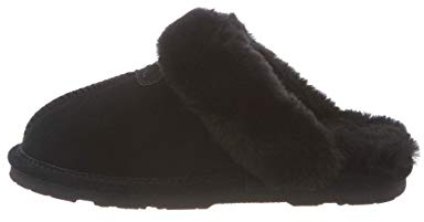 BEARPAW Damen Loki Mehrere Farben | Damen Hausschuhe | Damen Schuh | Bequem und leicht, Schwarz II, 37 EU