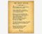 Rumi – Das Gästehaus, Rumi Poesie Zimmer Dekor/Rumi Zitat Das Gästehaus Gedicht von Rumi, inspirierende Kunst für Heimdekoration/inspirierendes Gedicht, Gästehaus-Dekor, Wohnzimmer, 20.3x25.4 cm