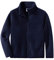 Spring&Gege Ragazzo Giacce in Pile Polare con Zip Fleece Jacket Tinta unita all'aperto per Bambino, blu navy, 11-12 anni
