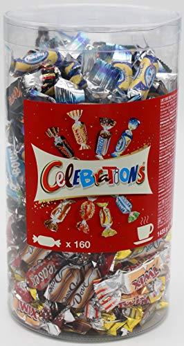 CELEBRATIONS | 1,435kg | Mini-Schokoriegeln | Maltesers, Galaxy, Snickers & mehr (3er Pack)