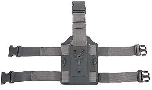 Koyheng Tactical Hunting Thigh Drop Leg Platform Holster Dual Strap Leg Thigh Holster Bag Pouch Tactical Leggings Device