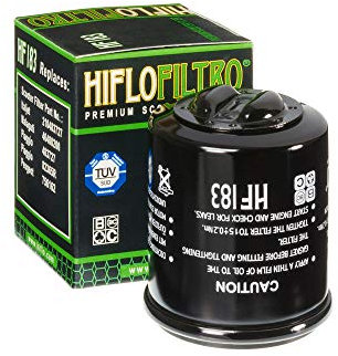 filtre à huile hiflofiltro hf183 noir