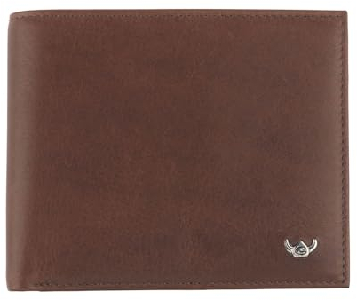 Golden Head Como Billfold Coin Wallet Brown