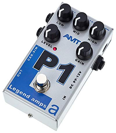 AMT P1-1 Kanal JFET Gitarrenvorverstärker mit Cab.Sim (Peavey 5150 Emulate)