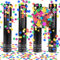 Konfettikanone Geburtstag, XiXiRan Konfetti Popper Hochzeit, Konfetti Gold, Party Popper Konfetti, Party Konfettikanone Weiß, Konfetti Pistolen Set, Confetti Cannons, Konfetti Bombe (Stern-28CM)