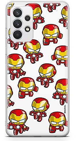 ERT GROUP custodia per cellulare per Samsung A32 4G LTE originale e con licenza ufficiale Marvel, modello Iron Man 031 adattato in modo ottimale alla forma dello smartphone, custodia in TPU