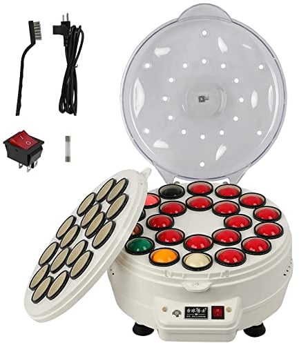Pool Ball Polisher, 2 in 1 Cleaning Machine 16/22 Balls Billiards Cleaning Automatic Cleaning Electronic Ball Cleaning Machine Pool Ball Cleaner Suitable for Billiards Ball Set Snooker Ball Set
