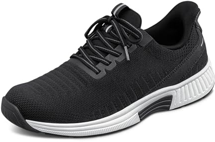 Orthofeet Kita Orthopädische Damen Sneaker | Hands-Free Wasserabweisender Slip-On Walkingschuh, Dehnbar, Atmungsaktiv, Rutschfest Und Fußgewölbestütze