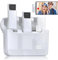 ADIUPUL Microphone Lavalier sans Fil pour téléphone Android USB-C avec Suppression Active du Bruit, Lot de 2 Mini Microphones Plug-Play avec étui de Charge 30 Heures-Blanc