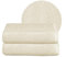 BEAUTEX Handtuch-Set Premium Frottier Sets Made in Europe, 100% Baumwolle 550g/m², Oeko-TEX Zertifiziert (Set: 2 Handtücher - 50x100 cm in Creme)