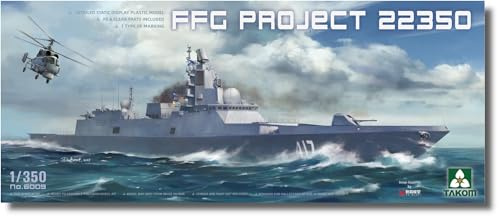 TAKOM TAK6009 FFG Project 22350 Admiral Gorshkov-class frigate russian navy Maßstab 1:350 Modellbau Plastikbausatz