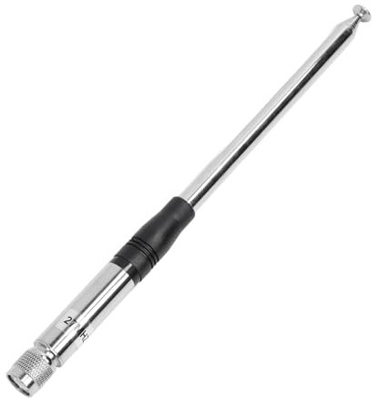 CB Radio Antenna, Portable Telescopic TNC Male Replacement, President Randy 3, Escort 72, 27MHz, 20W, 1.8 DBi Gain, for TNC Connector Radios, Outdoor Activities
