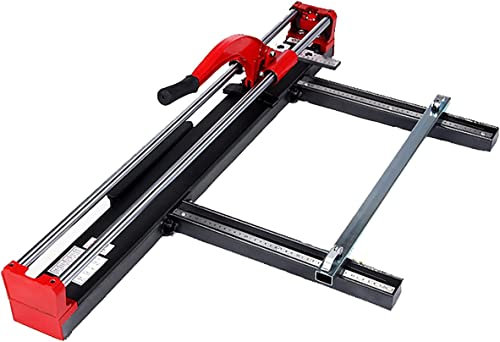 XNZJHPP 800mm Tile Cutter Single Rail Manual Tile Cutters w/Precise Lasers Positioning Manual Tile Cutting Tools for Precision Cutting (800mm)