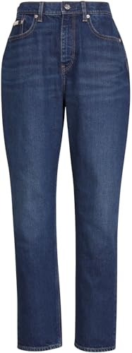 Calvin Klein EU New Mom Jean Blue Rain Lv047e618g - Jeans Mujer