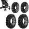 4-Teiliges Set Kinderwagen RäDer Schutz,Kinderwagen ZubehöR,2 GroßE Und 2 Kleine Kinderwagen Reifen üBerzieher,Wasser-Und Schmutzabweisend Kinderwagen Rad üBerzieher,Passend FüR Abc Design ZubehöR Usw