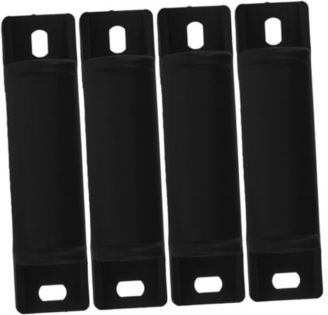 KOCKSHION 4pcs Footrest Slider for Gaming Chair Ergonomic Chair Accessory for Recliners Smooth Edge Design for Safe Use Easy to Clean Footrest Glides for Home and Office Furniture