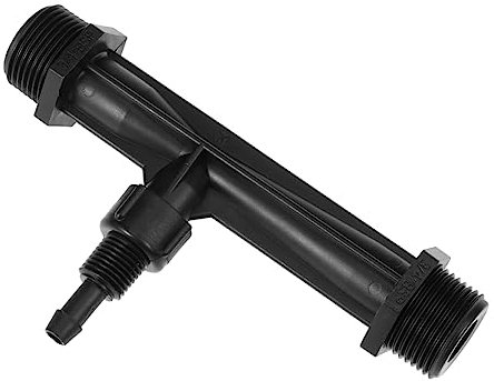 Milisten Kit De Riego Agrícola Negro Venturi Resistente Químicos Sistema De Irrigación Jardín Con Inyector Para Fertilización y Abonadora De Goteo