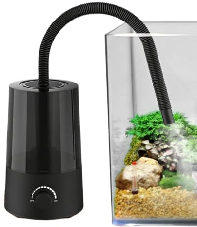 Hozaenwa Reptilien-Luftbefeuchter | 2,5 L Automatische Abschaltung Reptilien-Terrarium-Sprüher | Amphibien-Luftbefeuchter - Für Terrarium Vivarium Chamäleon Amphibien Reptilien Schildkröte Schlange