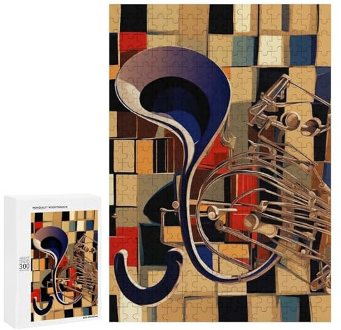 Puzzles for Adults 300 PCS Gramophone Puzzles for Adults Family Games Stress Reliever Unique Birthday And Xmas Gifts 300 PCS