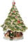 Villeroy & Boch Grand Sapin de Noël Avec Enfants Christmas Toys Memory Peint À La Main, Porcelain, Multicolor, 26.5 x 26.5 x 36 cm