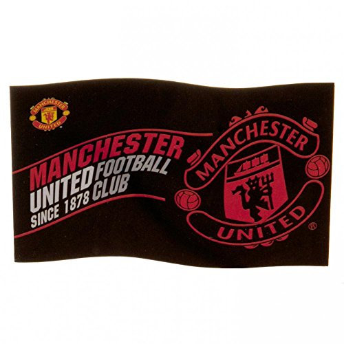 Manchester United Drapeau Established – Multicolore