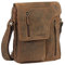 Greenburry Vintage Umhängetasche Leder 25 cm x 10 cm x 30 cm brown