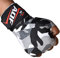 AQF Boxbandagen Für Kampfsport 4 Meter Elastische Boxhandschuhe Innerer Handschuhe Schutz Bandagen Boxen MMA & Cross Fitness Harren & Damen (Grau Tarnung)