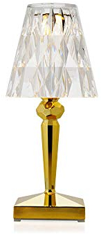 Kartell Battery, Tischleuchte, Gold