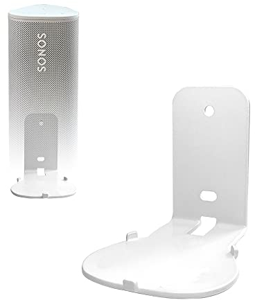Wandhalterung für Sonos Roam/Sonos Roam SL Lautsprecher(Kompatibel mit Sonos Roam und Sonos Roam SL,Wandhalterung,Einzelstück,Weiß)