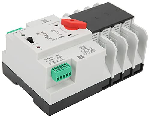 AC 4P Dual Power Commutateur de Transfert Automatique 220V Disjoncteur Inverseur