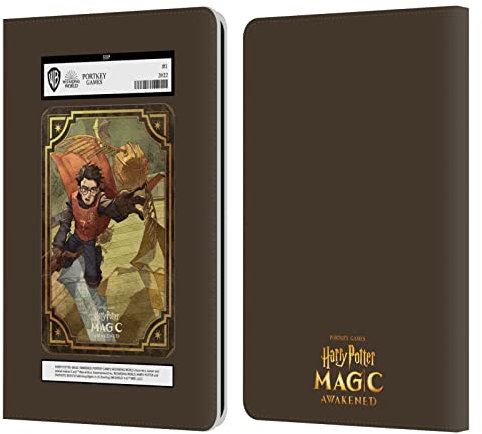 Head Case Designs Offizielle Harry Potter: Magic Awakened Harry Potter-Karte Charaktere Leder-Wallet-Hülle Kompatibel mit Kindle Paperwhite 1/2 / 3