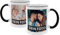 PhotoFancy® - Fototasse beidseitig Bedruckt - Personalisierte Tasse mit eigenen Fotos selbst gestalten - Schwarz
