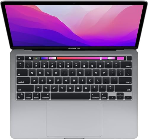 2022 Apple MacBook Pro Con Chip M2 (13-inch, 8GB RAM, 512GB) (AZERTY France) Gris Sidéral (Reconditionné)