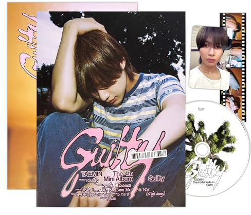 TAEMIN - 4th Mini Album [Guilty] (Photo Book - Rizz Ver.) Photo Book + Photo Card + Sequence Film + CD-R + Envelope + Folded Poster + 2 Extra Photocards