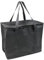 DIVCHI Insulated Cooler Bag Large Thermal Food Delivery Cooling Food Bag Foldable Cool Box With Dual Zipper & Carry Handle For Catering Restaurant Grocery Transport Picnic & BBQ (Black)