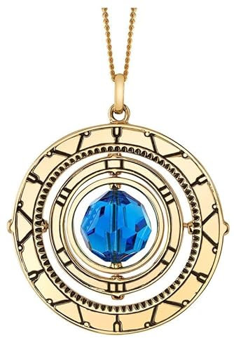 Lixinya Hextech Crystal Necklace Cosplay Necklace Halloween Costume Accessories Pendant Necklaces Gift for Women Men Blue, blue, One Size