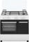 SD490WE - Cucina a gas 4 fuochi, con forno elettrico, 90x60 cm, Bianco
