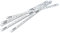 Stanley 0-15-801 Lame de scie à métaux Carte 5 Lames flexible Lion 8-10-12 Dents