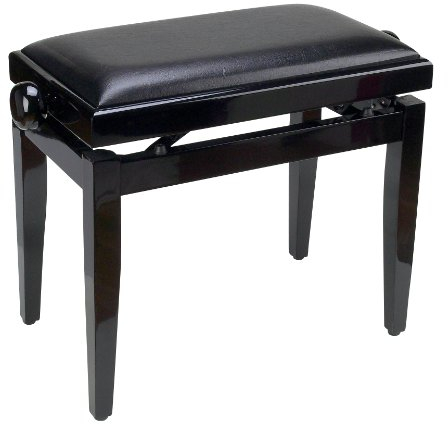 ProRockGear AP Deluxe Klavierbank höhenverstellbar schwarz