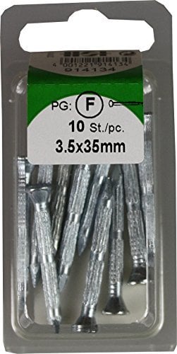 HSI 914134 – Clou acier trempé strie nº 10 3,5 x 35 pièces