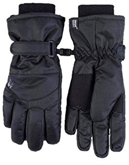 HEAT HOLDERS Herren 1 Paar Wärme Halter 2.3 TOG Ski Handschuhe Schwarz Large/Extra Large