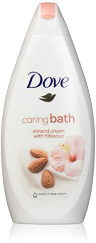 3 Dove Nourishing and Restore Body Wash 500ml/19.9oz (3X 500ml/16.9oz, Purely pampering-Almond cream with hibiscus)