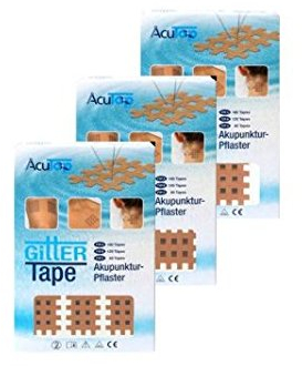 BITIT FEOEO AcuTop® Set Netzklebestreifen Typ A + Typ B + Typ C (beige)