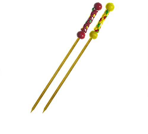 SWS-Schüler Bambus Fingerfood-Spieße KORDEL 12 cm [100 Stück]